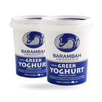 Barambah Organics Sweetened GREEK Yoghurt 500G 