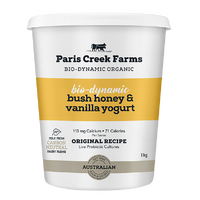 Paris Creek Yoghurt Bush Honey and Vanilla 1kg 