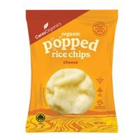 Ceres Organics Popped Rice Chips - Cheese