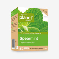 Planet Organic Spearmint Tea 25tbgs